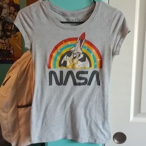XS Grey NASA Shirt • Wound Up